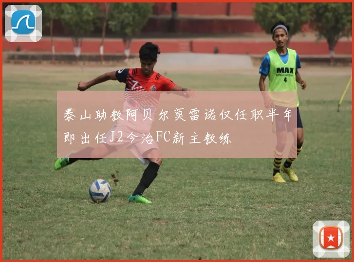 泰山助教阿贝尔莫雷诺仅任职半年即出任J2今治FC新主教练